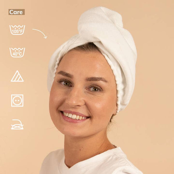 Abyssian Quick Dry Hair Towel - Recycled