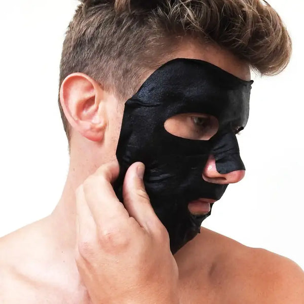 BARBERPRO 100% Compostable Sheet Face Mask for Men - Blemish Control