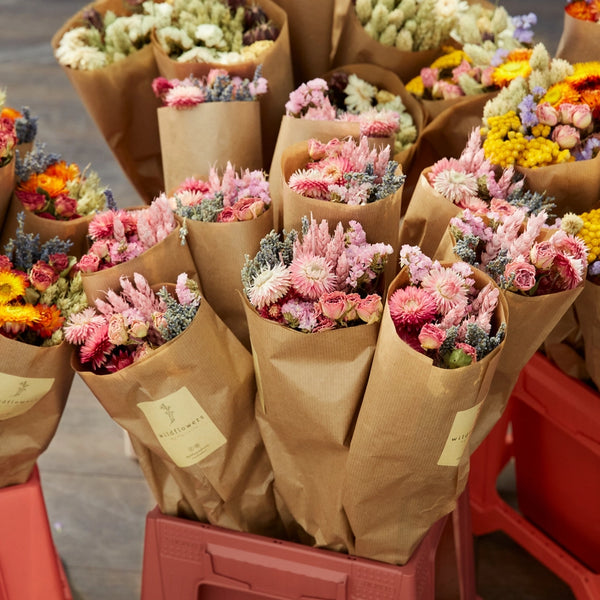 Wildflowers by Floriette Dried Flower Bouquet The Market Bunch
