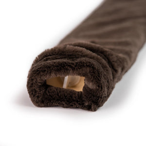 CosyPanda Natural Rubber Long Hot Water Bottle - Recycled Faux Fur