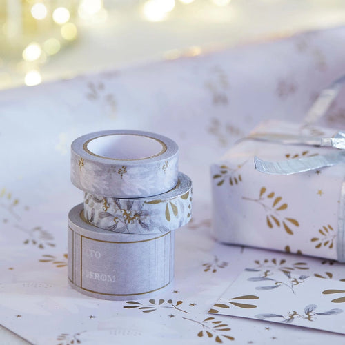 Talking Tables Christmas Paper Tape Pack 10m