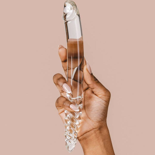 The Natural Love Company Tansy Helix - 9" Glass Dildo
