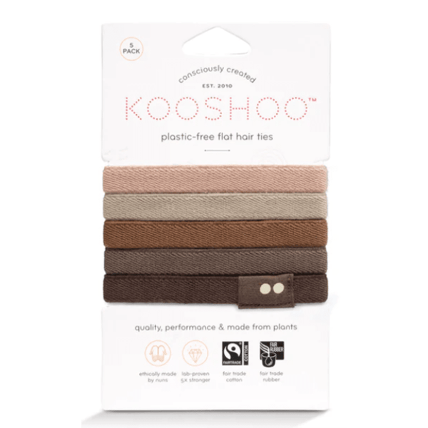 KooShoo Plastic Free Hair Ties