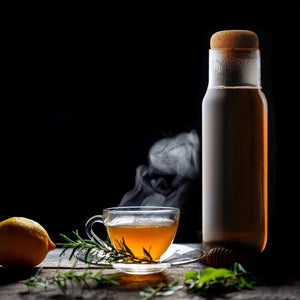 Zero Waste Kitchen Fridge Glass Carafe - x2 Pack