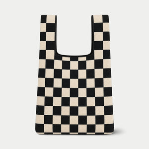 TOKEII Knitted Reusable Bag Medium - Recycled Polyester & Cotton Yarn