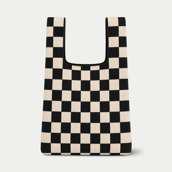 TOKEII Knitted Reusable Bag Medium - Recycled Polyester & Cotton Yarn