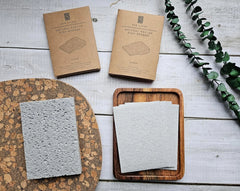 New Living Plastic Free Sponges - x8 Pack