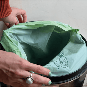Eco Green Living Compostable Drawstring Bin Bags 40L - x25 - Plastic Freedom