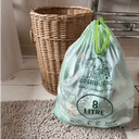 Eco Green Living Compostable Drawstring Bin Bags 40L - x25 - Plastic Freedom