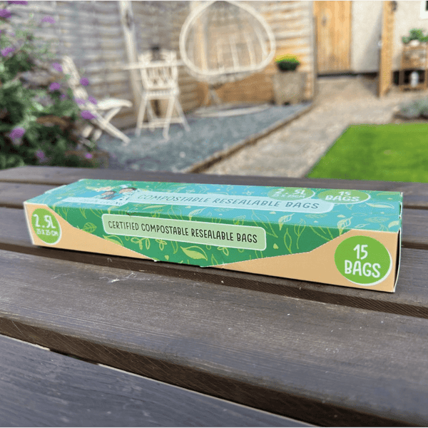 Eco Green Living Home Compostable Resealable Bags - Plastic Freedom