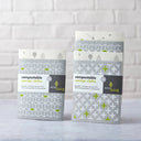 Eco Living Compostable Sponge Cleaning Cloths Printed - x4 Pack - Plastic Freedom