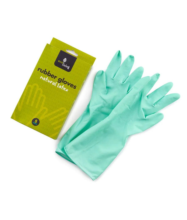 Eco Living Natural Latex Rubber Gloves - Plastic Freedom