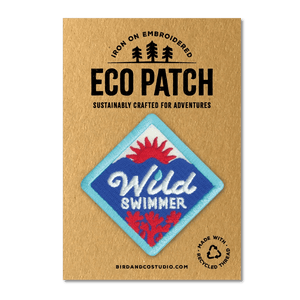 Eco Patch Recycled Embroidered Patch - Plastic Freedom