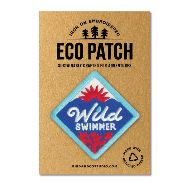 Eco Patch Recycled Embroidered Patch - Plastic Freedom