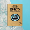 Eco Patch Recycled Embroidered Patch - Plastic Freedom