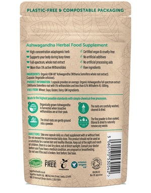 Together Health Ashwagandha Vegan & Organic Supplement x30 – Compostable Packet