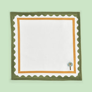 Eleanor Bowmer 100% Cotton Napkins - x4 Pack - Plastic Freedom