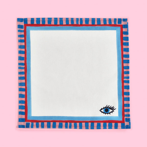 Eleanor Bowmer 100% Cotton Napkins - x4 Pack - Plastic Freedom