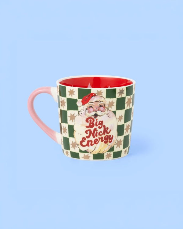 Eleanor Bowmer Big Nick Energy Christmas Mug - Plastic Freedom