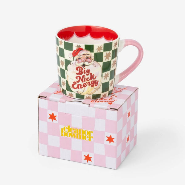 Eleanor Bowmer Big Nick Energy Christmas Mug - Plastic Freedom
