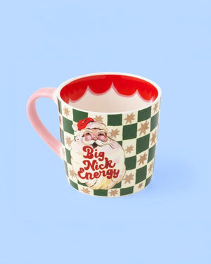 Eleanor Bowmer Big Nick Energy Christmas Mug - Plastic Freedom