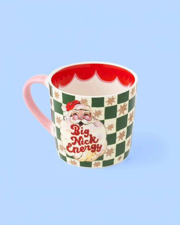 Eleanor Bowmer Big Nick Energy Christmas Mug - Plastic Freedom
