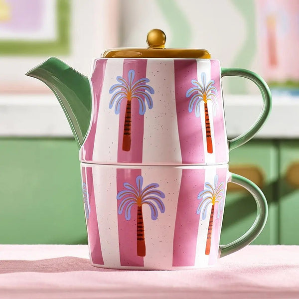Eleanor Bowmer Electric Coast Palm Tea For One - Plastic Freedom