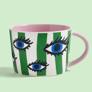 Eleanor Bowmer Eye Mug - Plastic Freedom