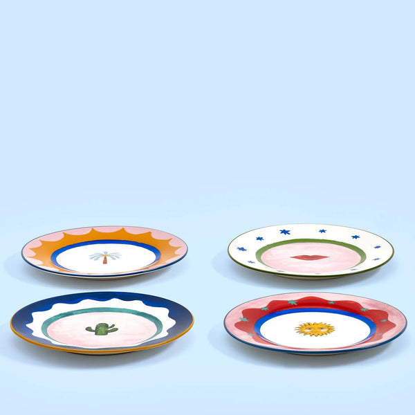 Eleanor Bowmer Icon Cake Plates - x4 Pack - Plastic Freedom