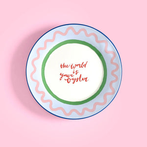 Eleanor Bowmer Oyster Side Plate - Plastic Freedom
