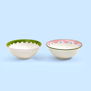 Eleanor Bowmer Sun & Lips Nibble Bowls - x2 Pack - Plastic Freedom