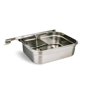 Elephant Box Clip & Seal Leakproof Stainless Steel Lunchbox - Large - Plastic Freedom