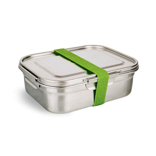 Elephant Box Clip & Seal Leakproof Stainless Steel Lunchbox - Large - Plastic Freedom