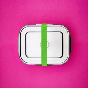 Elephant Box Clip & Seal Leakproof Stainless Steel Lunchbox - Large - Plastic Freedom
