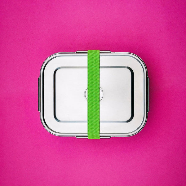 Elephant Box Clip & Seal Leakproof Stainless Steel Lunchbox - Large - Plastic Freedom