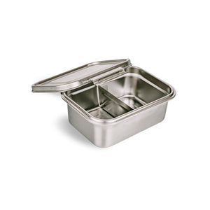 Elephant Box Clip & Seal Leakproof Stainless Steel Lunchbox - Small - Plastic Freedom
