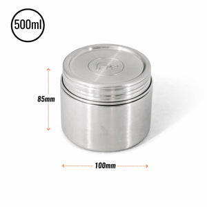 Elephant Box Stainless Steel Large Twist & Lock Canister - Plastic Freedom