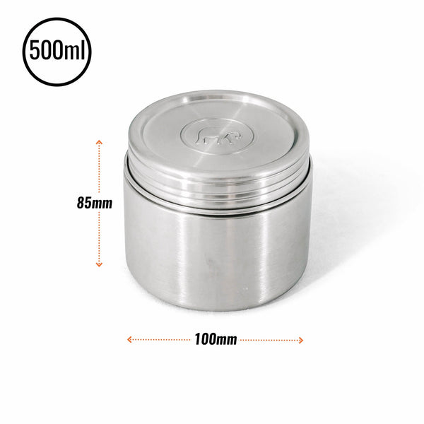Elephant Box Stainless Steel Large Twist & Lock Canister - Plastic Freedom