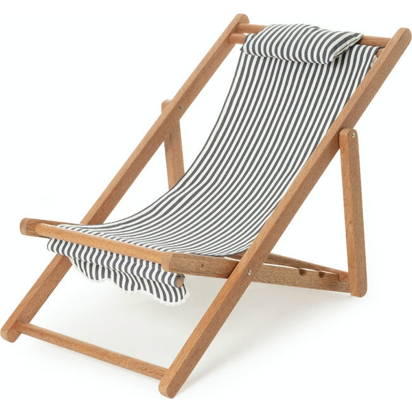 Business & Pleasure Kids Mini Sling Chair - Lauren's Navy Stripe
