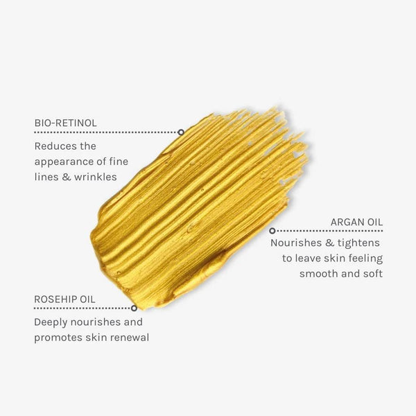 Evolve Beauty Bio-Retinol Gold Mask - Plastic Freedom