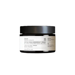 Evolve Beauty Cotton Fresh Deodorant Cream - Plastic Freedom