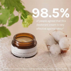 Evolve Beauty Cotton Fresh Deodorant Cream - Plastic Freedom