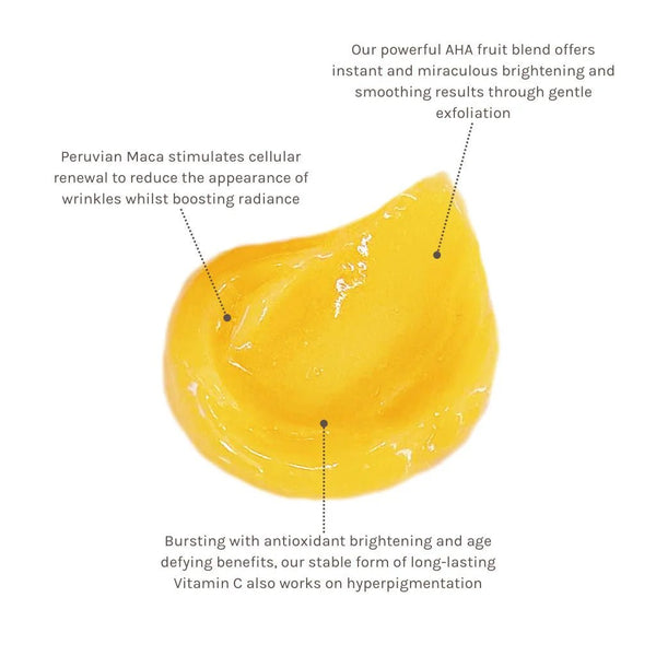 Evolve Beauty Miracle Vitamin C Face Mask for Tired/Dull Skin - Plastic Freedom