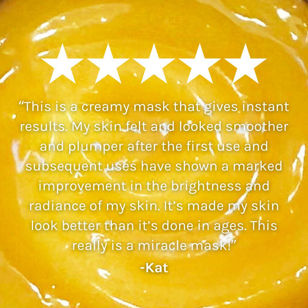 Evolve Beauty Miracle Vitamin C Face Mask for Tired/Dull Skin - Plastic Freedom