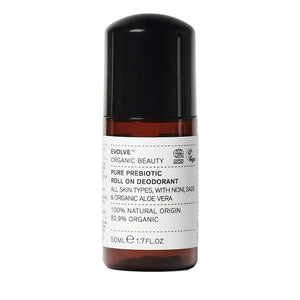 Evolve Beauty Pure Prebiotic Roll-On Deodorant - Recycled Bottle - Plastic Freedom