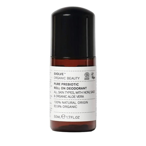 Evolve Beauty Pure Prebiotic Roll-On Deodorant - Recycled Bottle - Plastic Freedom