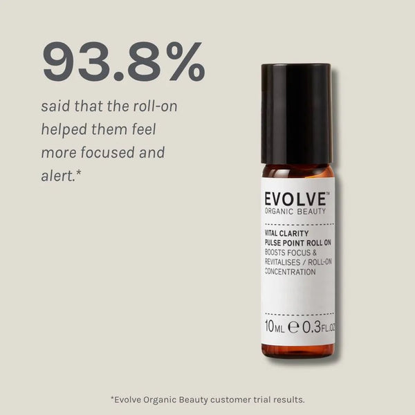 Evolve Beauty Vital Clarity Pulse Point Roll-On - 10ml - Plastic Freedom