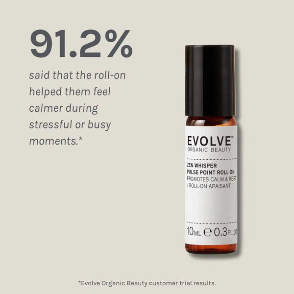 Evolve Beauty Zen Whisper Pulse Point Roll-On - 10ml - Plastic Freedom