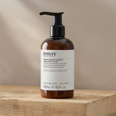 Evolve Beauty African Orange Aromatic Hand & Body Lotion - Recycled Plastic Bottle
