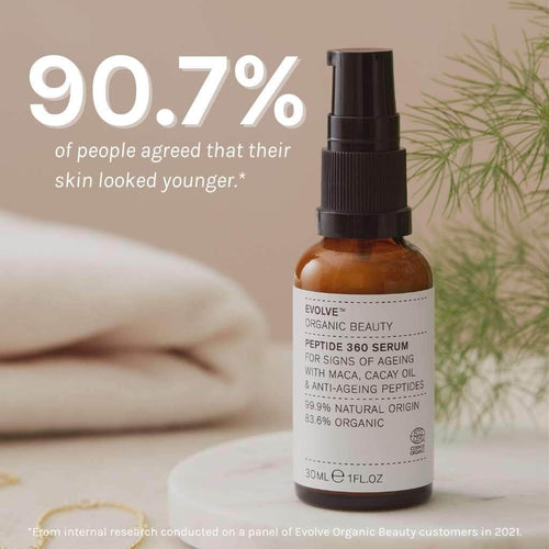Evolve Beauty Peptide 360 Natural Face Serum